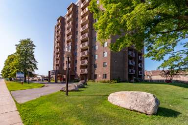 Luxury Apartments For Rent in Sault Ste. Marie architectural premium building front exterior showcase